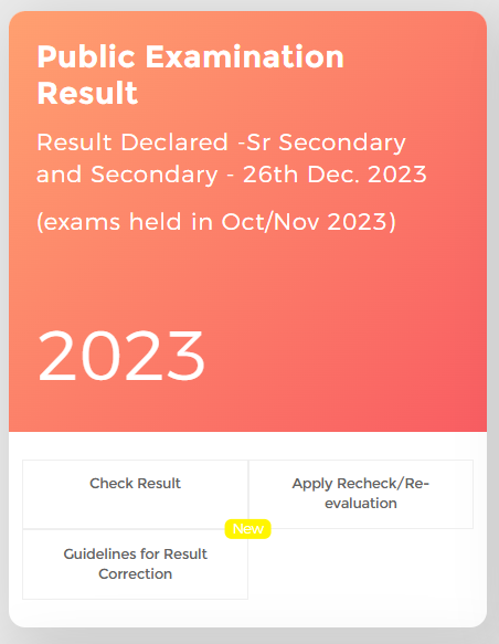 Public exam Nios